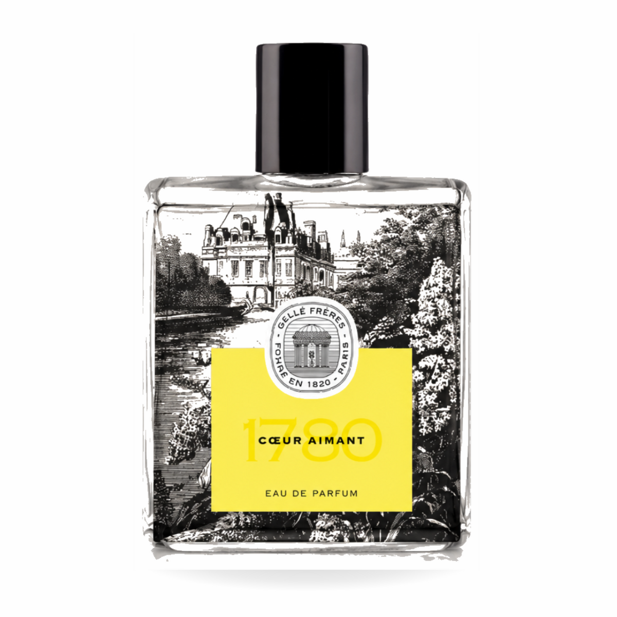 Flacon Cœur Aimant 1780, Eau de Parfum Gellé Frères